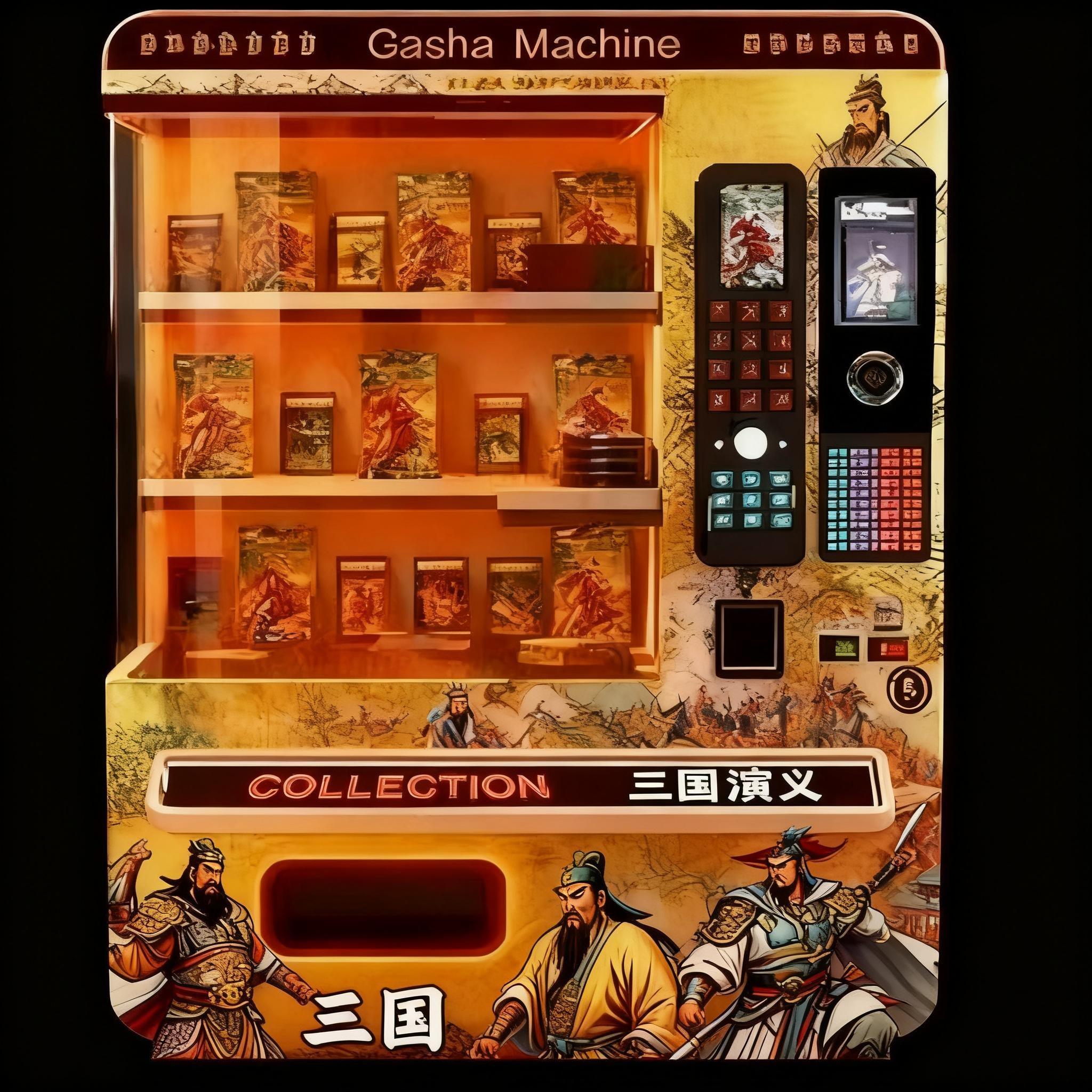 Three Kingdoms Gacha Machine